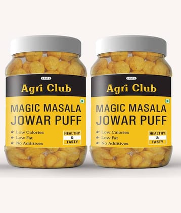 Agri Club Magic Masala Jowar Puff 200 gm pack of 2 (Each 100gm)