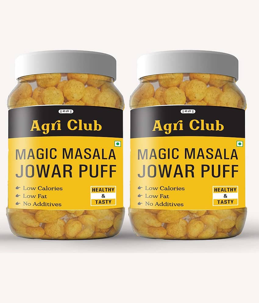Agri Club Magic Masala Jowar Puff 200 gm pack of 2 (Each 100gm)