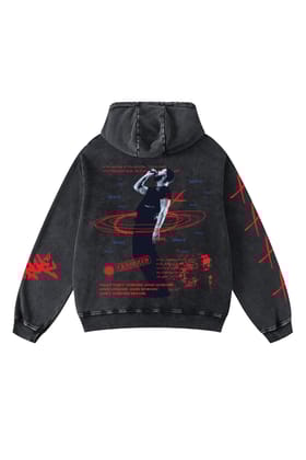 Drake Designed Oversized Hoodie-S / Vintage Black