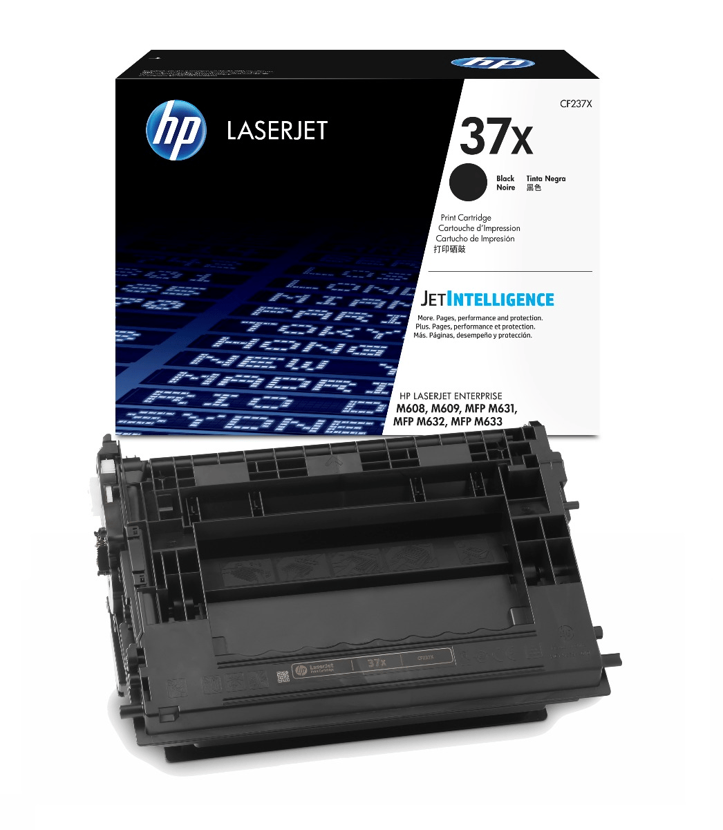 HP 37X High Yield Black Original LaserJet Toner Cartridge (CF237X) for HP LaserJet M427fdw, M427fdn, M427dw, M427dn Printers