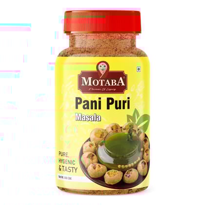 MOTABA Pani Puri Masala, 500 gm Jar MOTABA Pani Puri Masala, 500 gm Jar