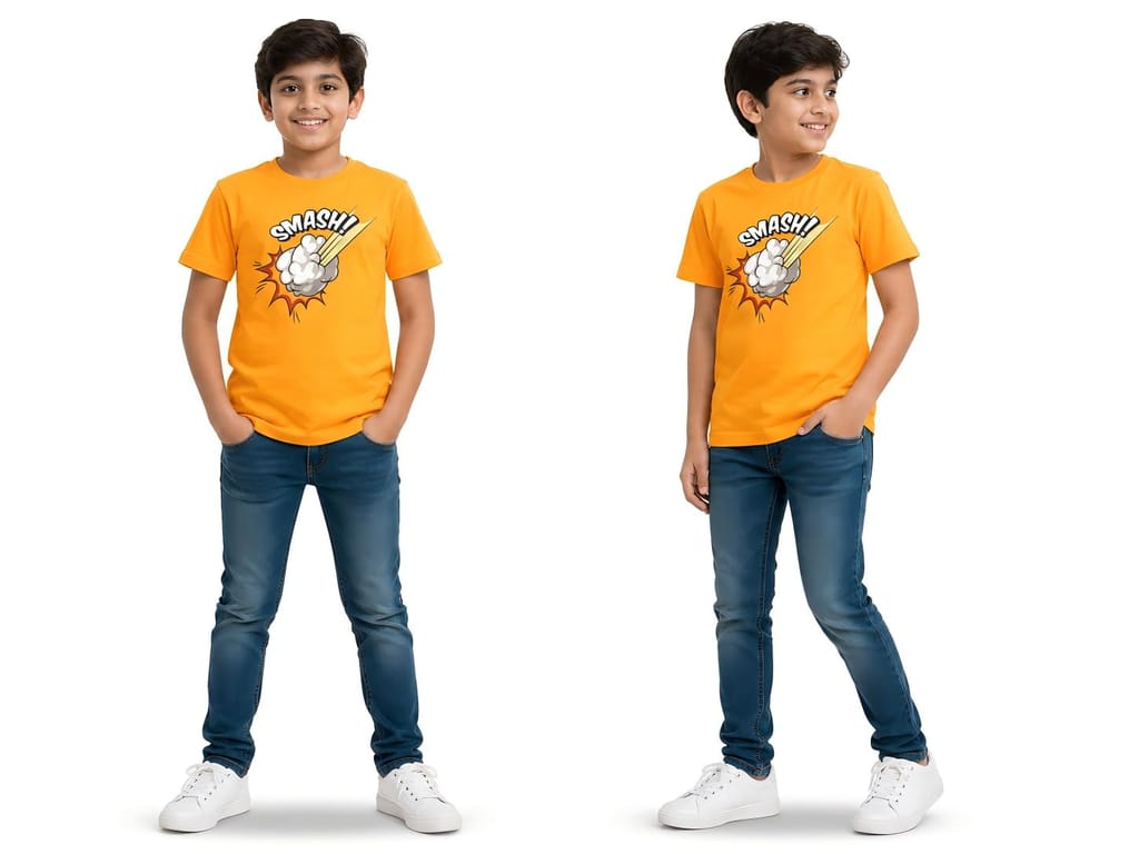 KUCHU Unisex Tshirt | Made of Super Combed Cotton-Modal Natural Fiber Better Than 100% Cotton| Soft & Breathable Fabric| Unique Digitally Printed Design |Vibrant Colour |Bee_Strong
