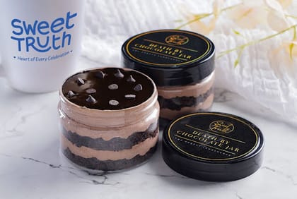 Death By Chocolate Cake Jar (Pack Of 2)