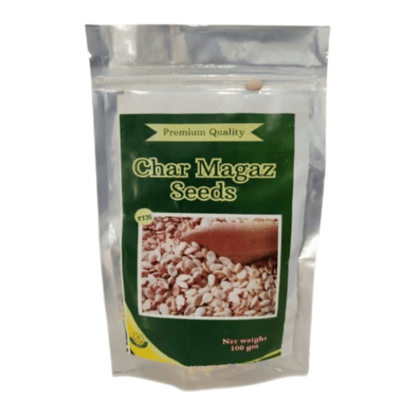 Premium Quality Char Magaz Seeds - Melon Seeds for Cooking & Health - 100 gm
