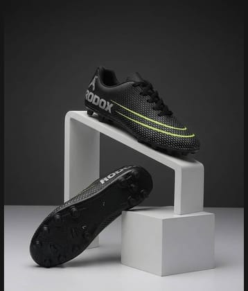 RODOX TURBO Black Football Shoes