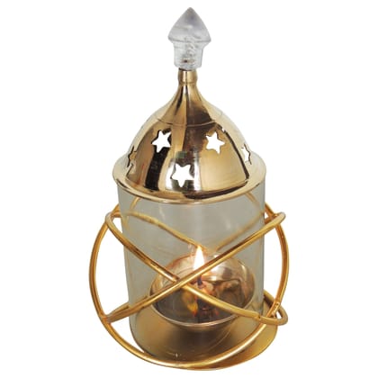 Iron & Brass Ring Udapi Chimney Deepak No. 2 (ZMAS514 B) Iron & Brass Ring Udapi Chimney Deepak No. 2 (ZMAS514 B)