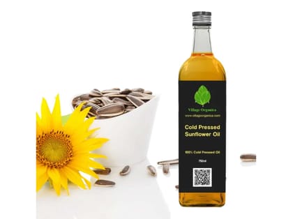 Cold Pressed Sunflower Oil - 750 Millilitre