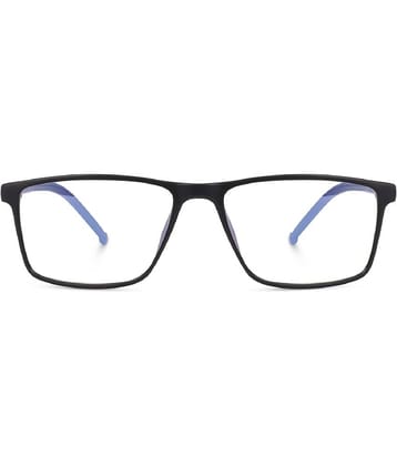Peter Jones Black Full Rim Square Computer Glasses ( Pack of 1 )