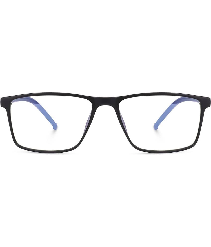 Peter Jones Black Full Rim Square Computer Glasses ( Pack of 1 )