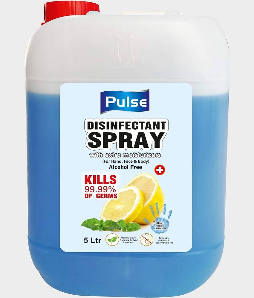 Pulse Disinfectant Spray for Hand Face and Body Sanitizers 5000 mL Pack of 1