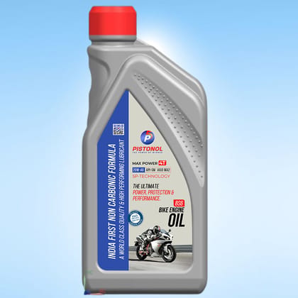 PISTONOL –MAX POWER -4T 20W-40 API-SM-(1Ltr)