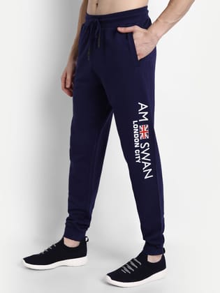 Mens Premium Cotton Printed Track Pants-30