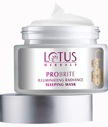Lotus Herbals Probrite Radiance Sleeping Mask 50gm
