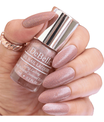DeBelle Angelic Saira Glitter Nail Polish 6 ( Pack of 1 )