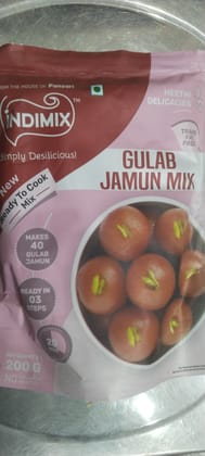 Indimix Meethi Delicacies Gulab Jamun mix 