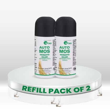 HiCare Services Automos Refills Mosquito Vaporiser - Pack Of 2-180 Days