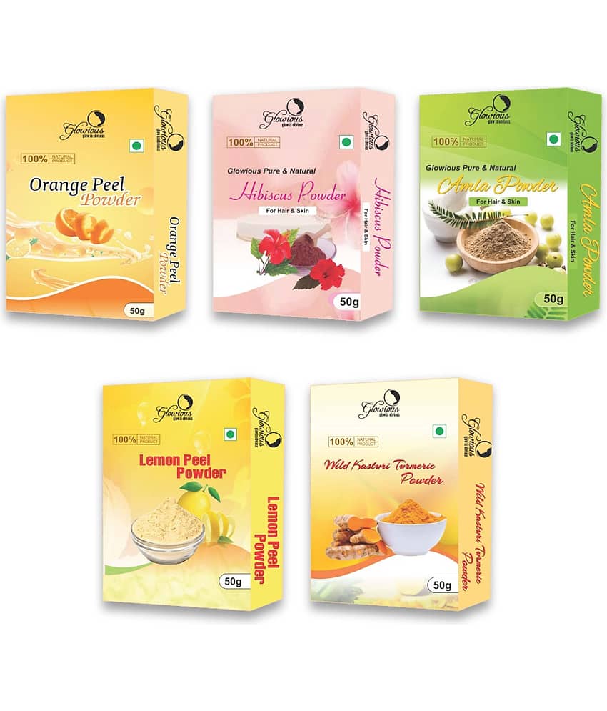 glowious - Skin Toning Face Pack for Normal Skin ( Pack of 5 )