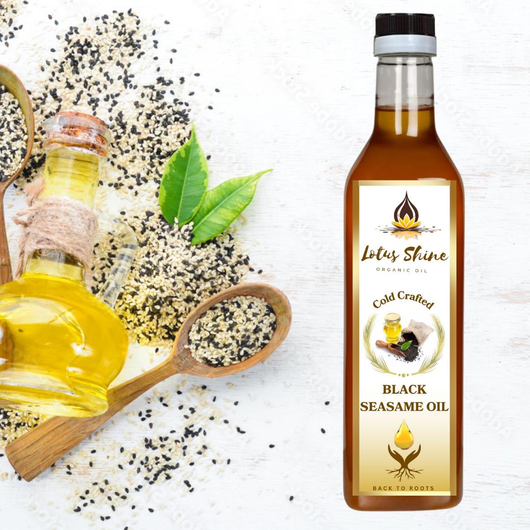 Lotus Shine Black Sesame Seeds Oil 500 ML