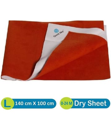 Quick Dry Plain Waterproof sheet Large Toffee Rubber Sheet baby bed cover