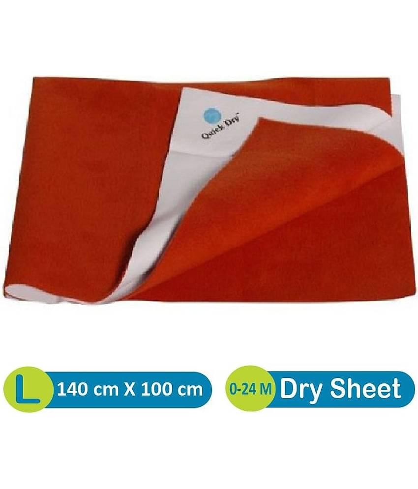 Quick Dry Plain Waterproof sheet Large Toffee Rubber Sheet baby bed cover