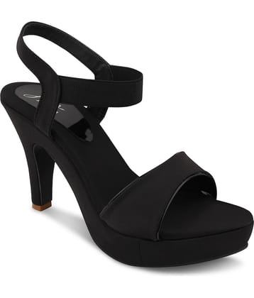 JM Looks Black Women's Sandal Heels