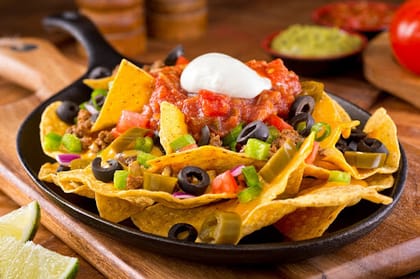Non-Veg Nachos Corn Chat