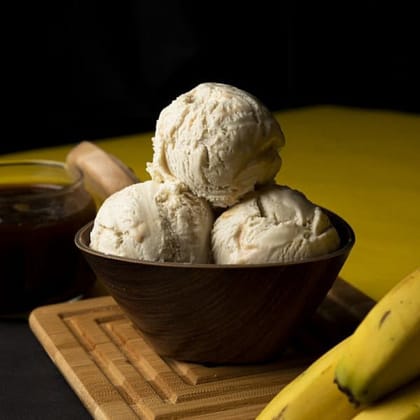 Banana Caramel  Ice Cream