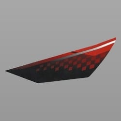STRIPE B R FUEL TANK(TY-1) - Glamour - 86174AAN700RS