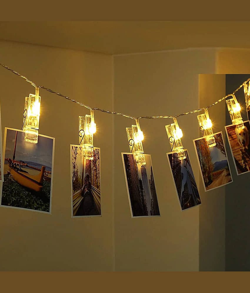 EmmEmm - Gold 3Mtr String Light ( Pack of 1 )