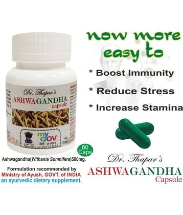 Ashwagandha IMMUNITY BOOSTER 60 Capsule 500 mg