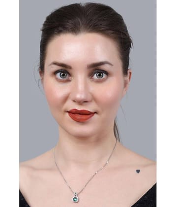 Sunhari Jewels Green Pendant ( Pack of 1 )