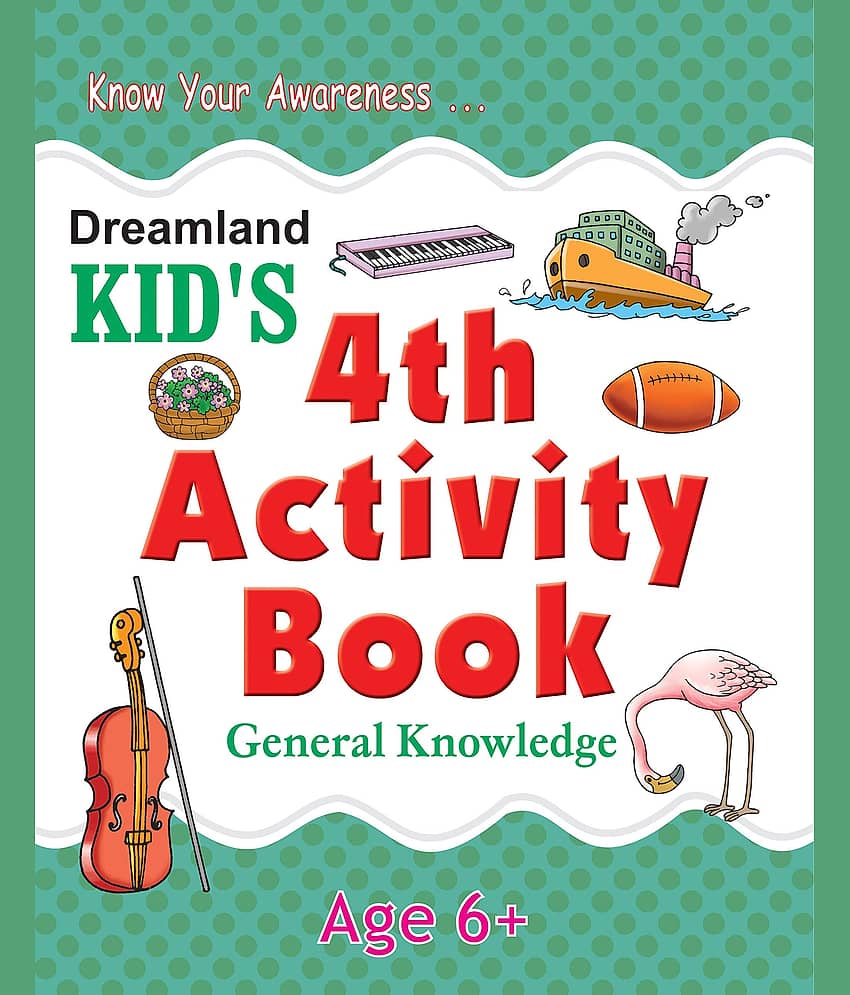 Kid's 4th Activity Book - General Knowledge - Interactive & Activity  Book