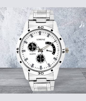 Lorenz Silver Stainless Steel Analog Men's Watch