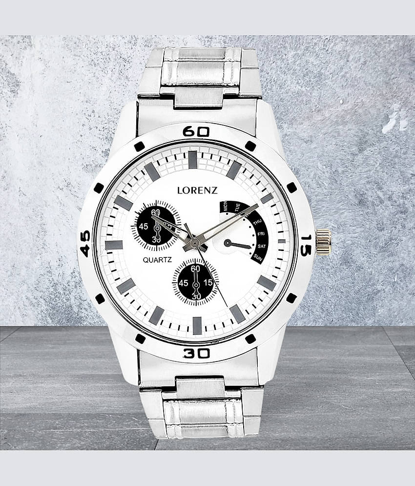 Lorenz Silver Stainless Steel Analog Men's Watch