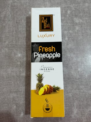 Zed Black Luxury Fresh Pineapple Premium Incense Sticks 200 g
