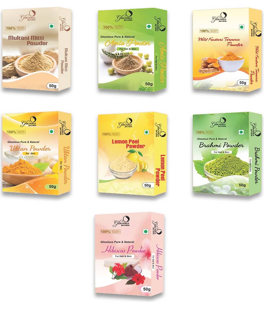 glowious - Skin Toning Face Pack for Normal Skin ( Pack of 7 )