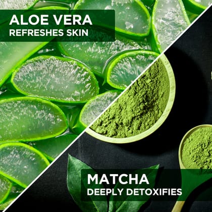 Body Wash | Aloe Vera & Matcha Body Wash | Aloe Vera & Matcha - Body Wash and Free Face Wash