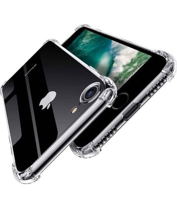 Spectacular Ace - Transparent Silicon Plain Cases Compatible For Apple iPhone SE (2020) ( Pack of 1 )