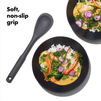 Oxo Gg Silicone Chop & Stir Cooking Spoon - Peppercorn