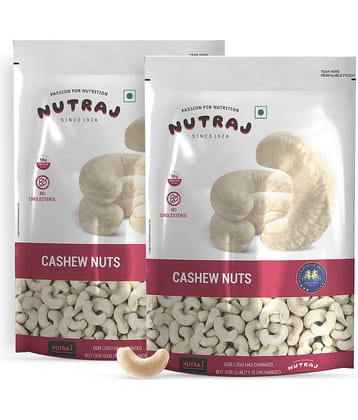 Nutraj Healthy Bites Premium Cashews 500g (250g x 2)