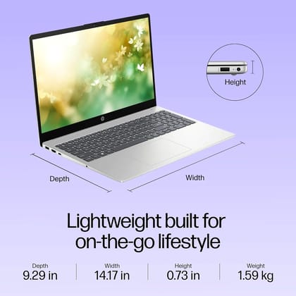 HP Laptop 39.6 cm (15.6) 15-fd0467TU, Silver - Buy Now at Expert Solutions India  by Expert Solutions