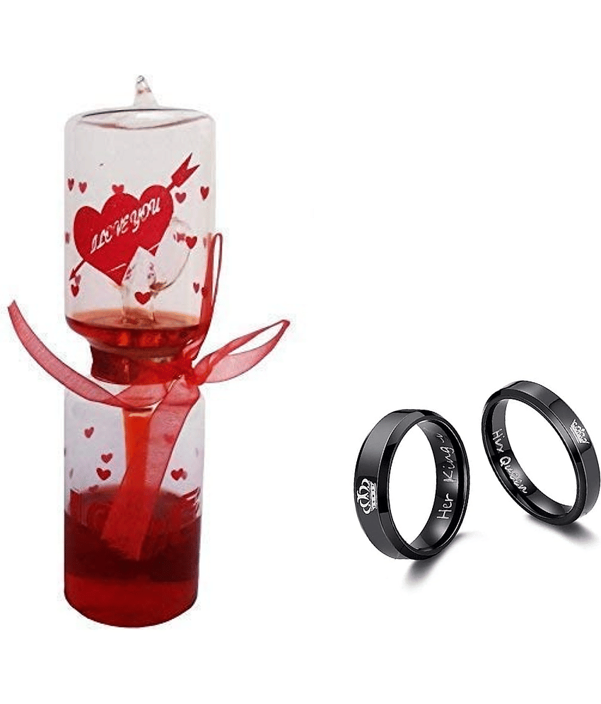 Next Tech Step Red Couple Ring ( Pack of 2 )