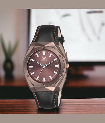 Lorenz Brown Leather Analog Men's Watch
