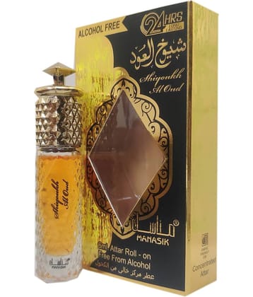 MANASIK SHIYOUKH AL OUD  Concentrated   Attar Roll On 6ml .