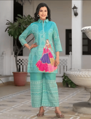 Ethereal Elegance Co-ord Set