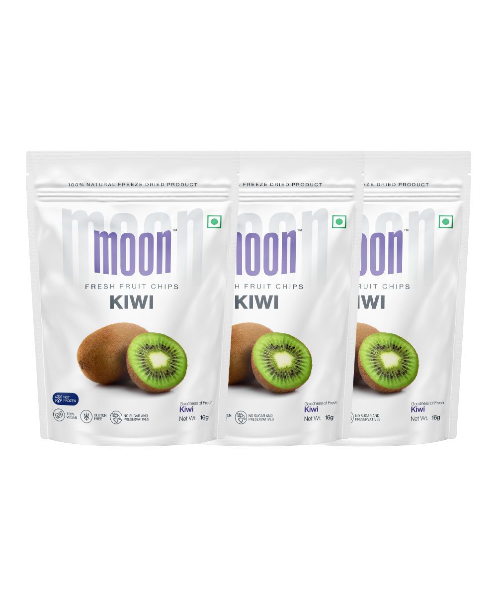 Moon Freeze Dried Kiwi Chips, 16 gm - Pack of 3