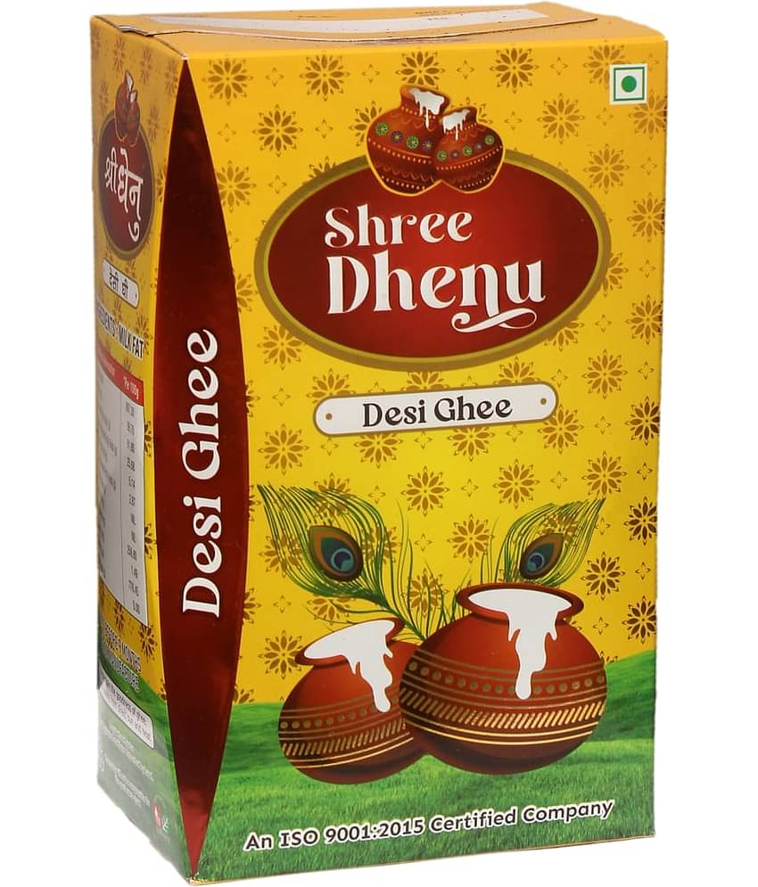 Shree Tulsi Desi Cow Ghee| Pure Cow Ghee for Better Digestion and Immunity Ghee 1 L