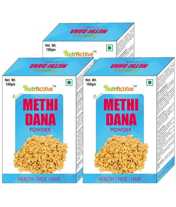 Nutractive Methi Dana Powder 100 Gm Pack of 3