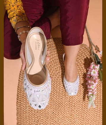 JM Looks Gold Women's Casual Ballerinas