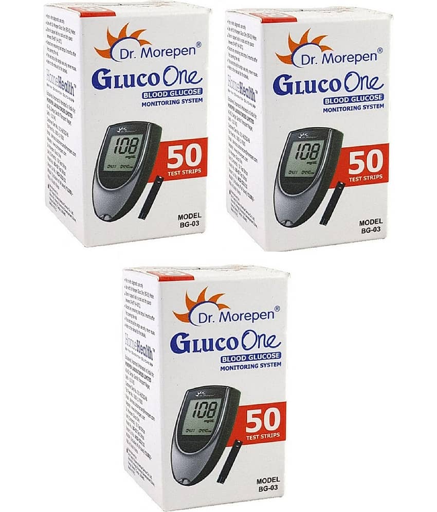 Dr. Morepen GLUCO ONE BG-03 150 Test Strips